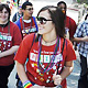 Pride celebration march through UCSC's colleges